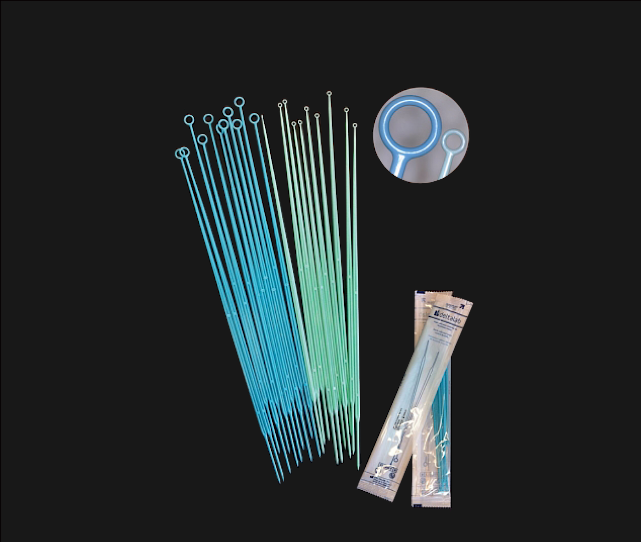 Deltalab 塑膠滅菌接種棒