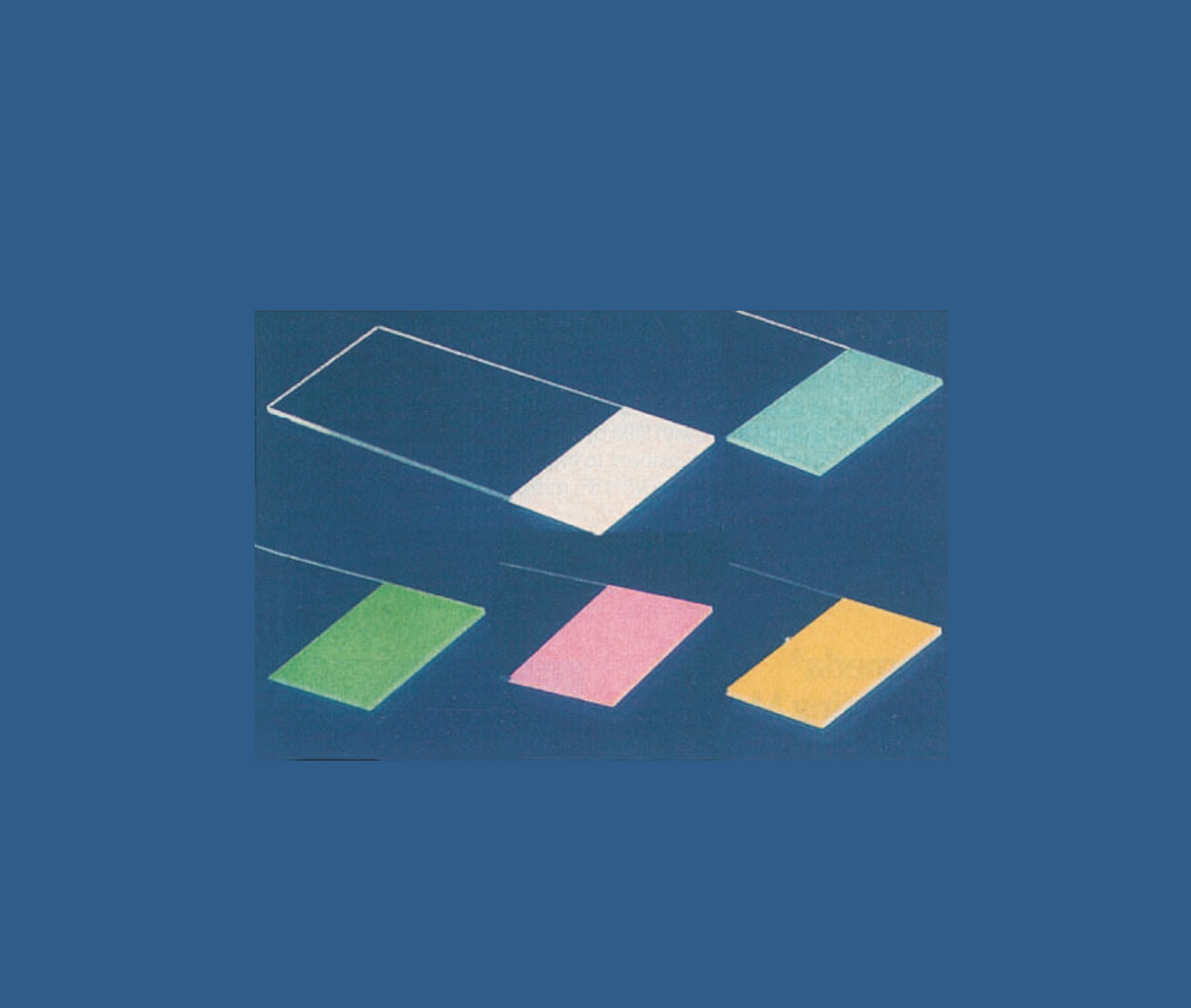 彩色載玻片(德製)