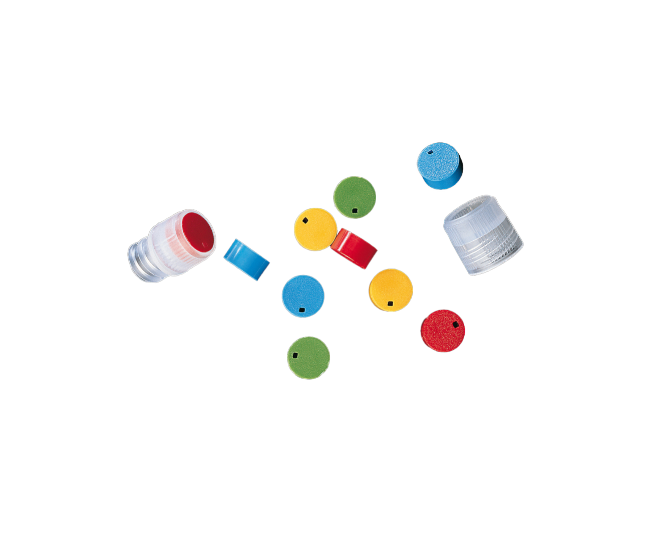 冷凍小瓶蓋用色片