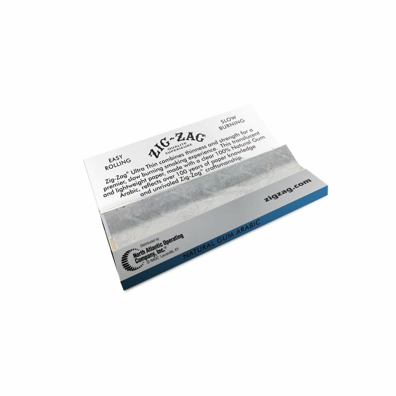 1 1/4 ZIG ZAG ULTRA THIN ROLLING PAPERS