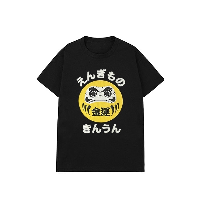 XCTRL 金運達摩短T-黑