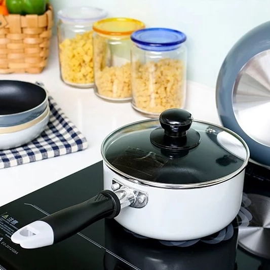 L+N 莫蘭迪色單手鍋/16cm