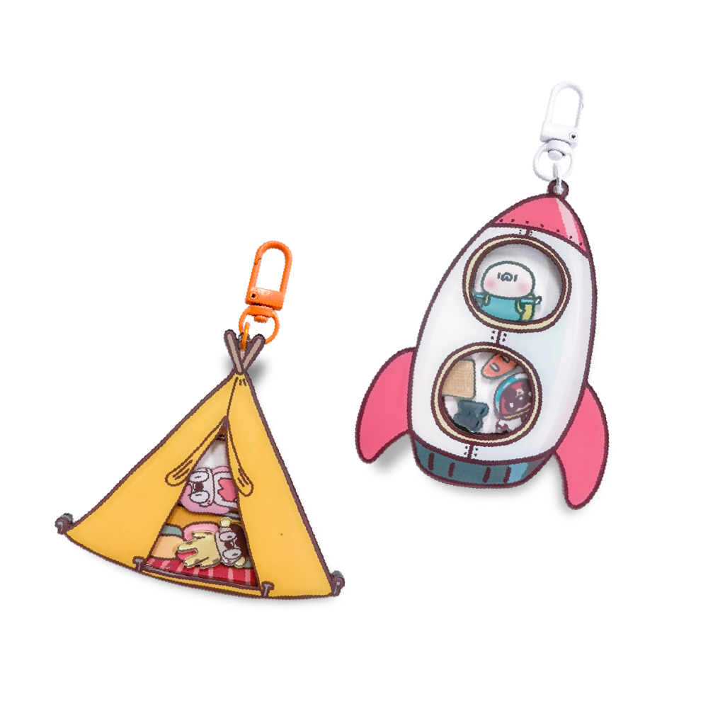 壓克力鑰匙圈搖搖樂