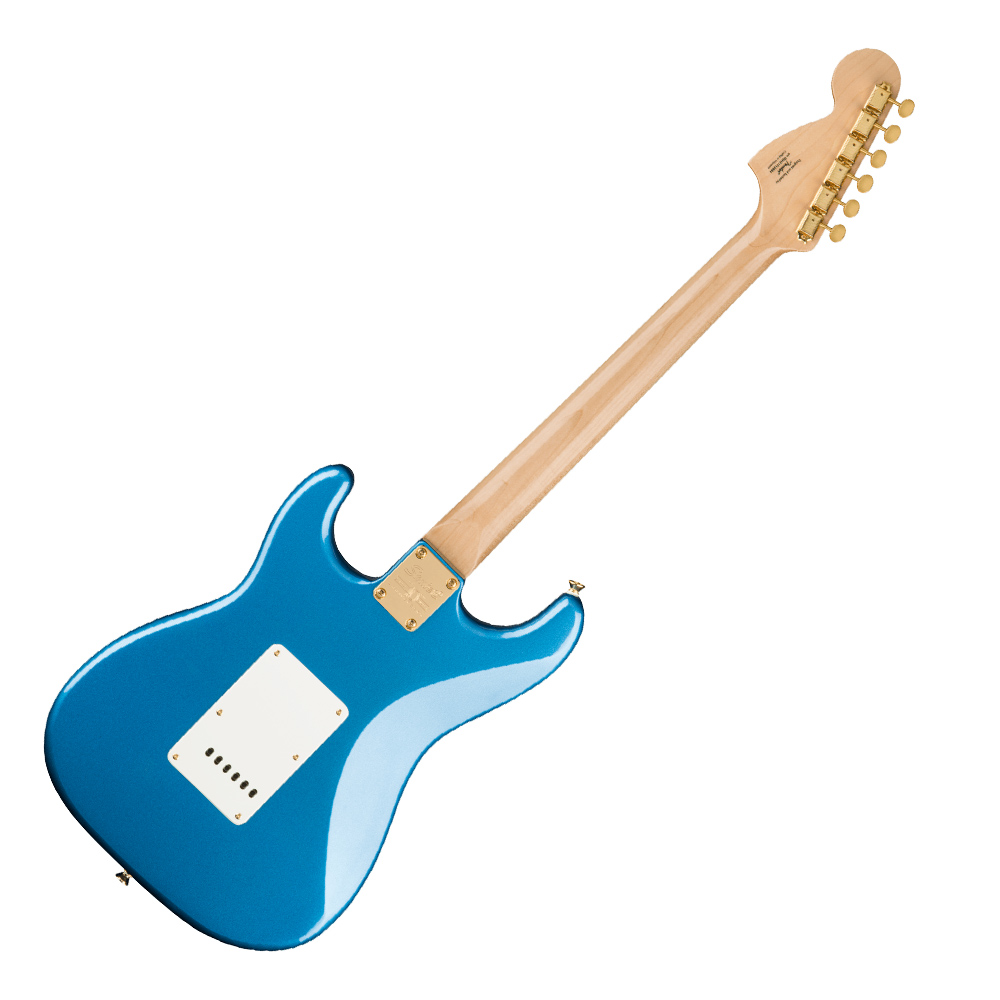Squier Squier 40週年紀念 Stratocaster Gold Edition Lake Placid Blue 電吉他 湖水藍 第 2 張圖片｜三峽吉他 / Bass