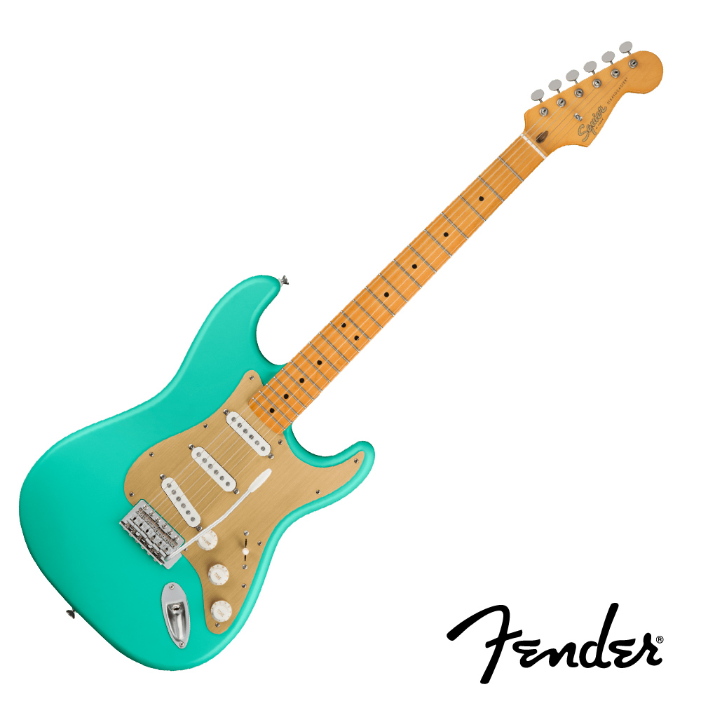 Squier Squier 40週年紀念 Stratocaster Vintage Edition Satin Sea Foam Green 電吉他 衝浪綠 — 三峽吉他 / Bass｜YA! 玩音樂