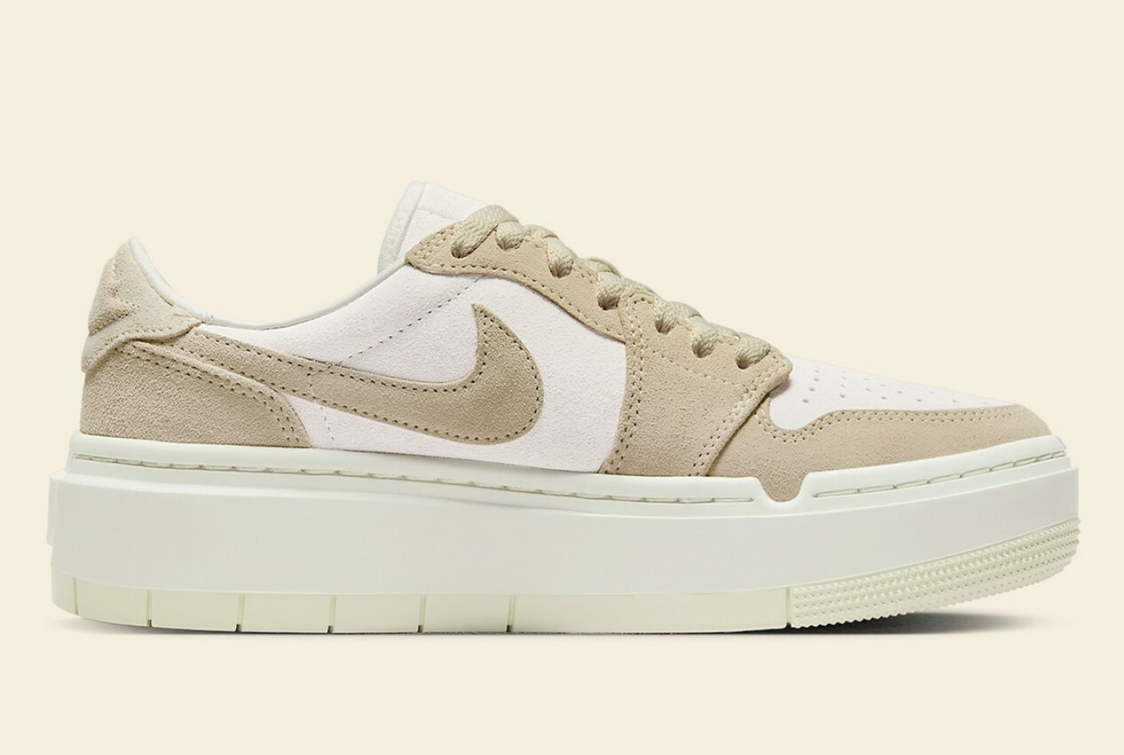 NIKE AIR JORDAN 1 ELEVATE LOW - TAN SUEDE 椰奶色❤