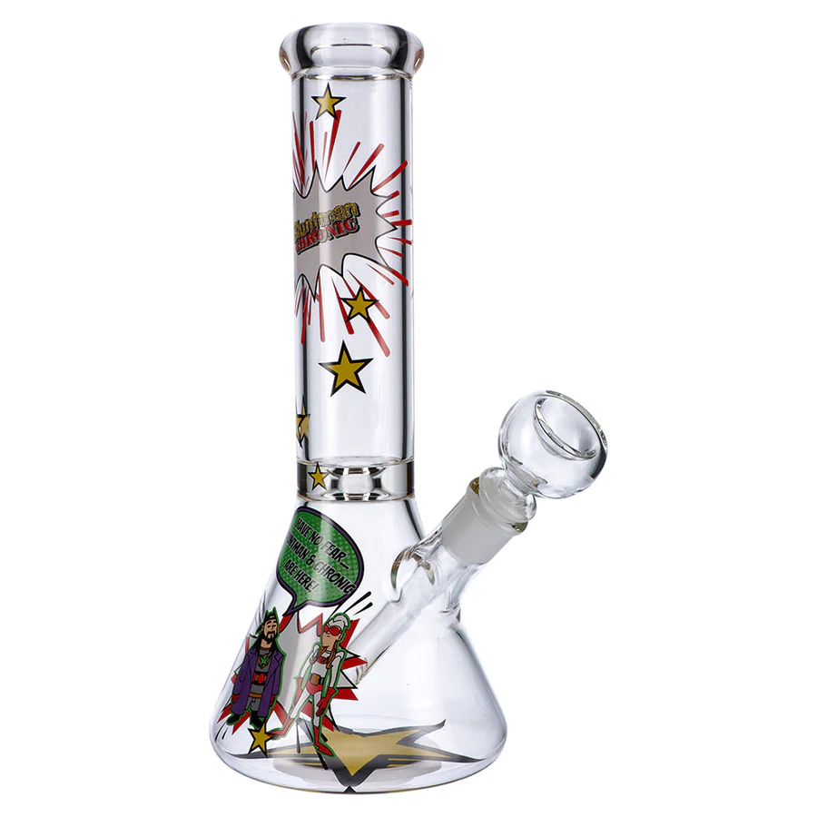 FAMOUS DESIGN JAY & SILENT BOB BEAKER WATER PIPE - BLUNTMAN & CHRONIC