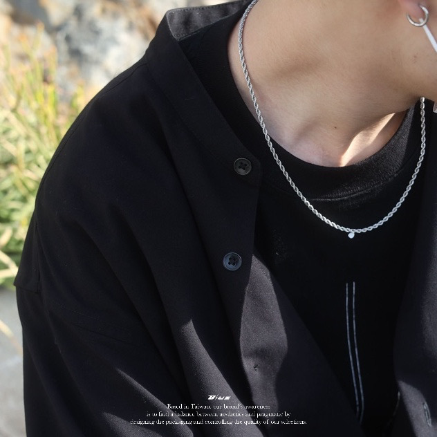 【BLUZ MADE】316L頂規麻花項鍊