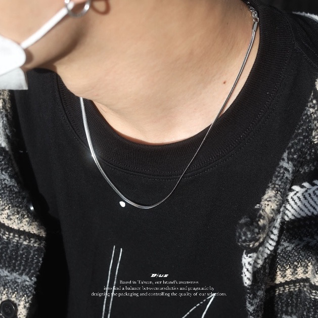 【BLUZ】圓珠蛇骨細鍊