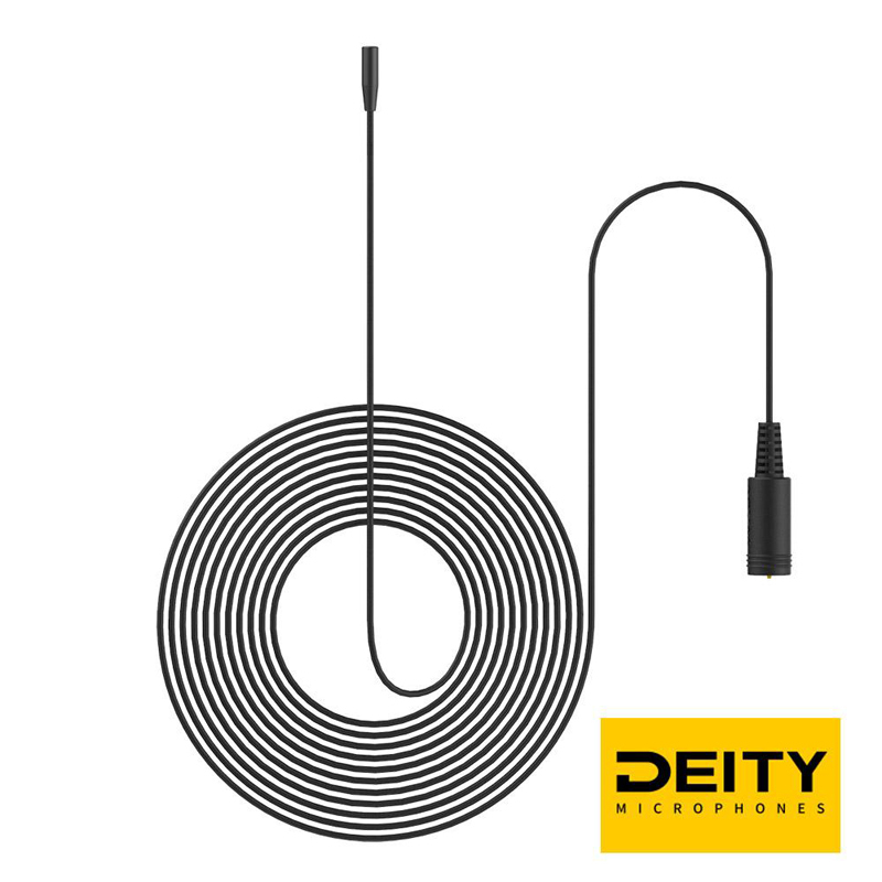 Deity W.Lav Micro 專業級微型領夾式麥克風 黑色