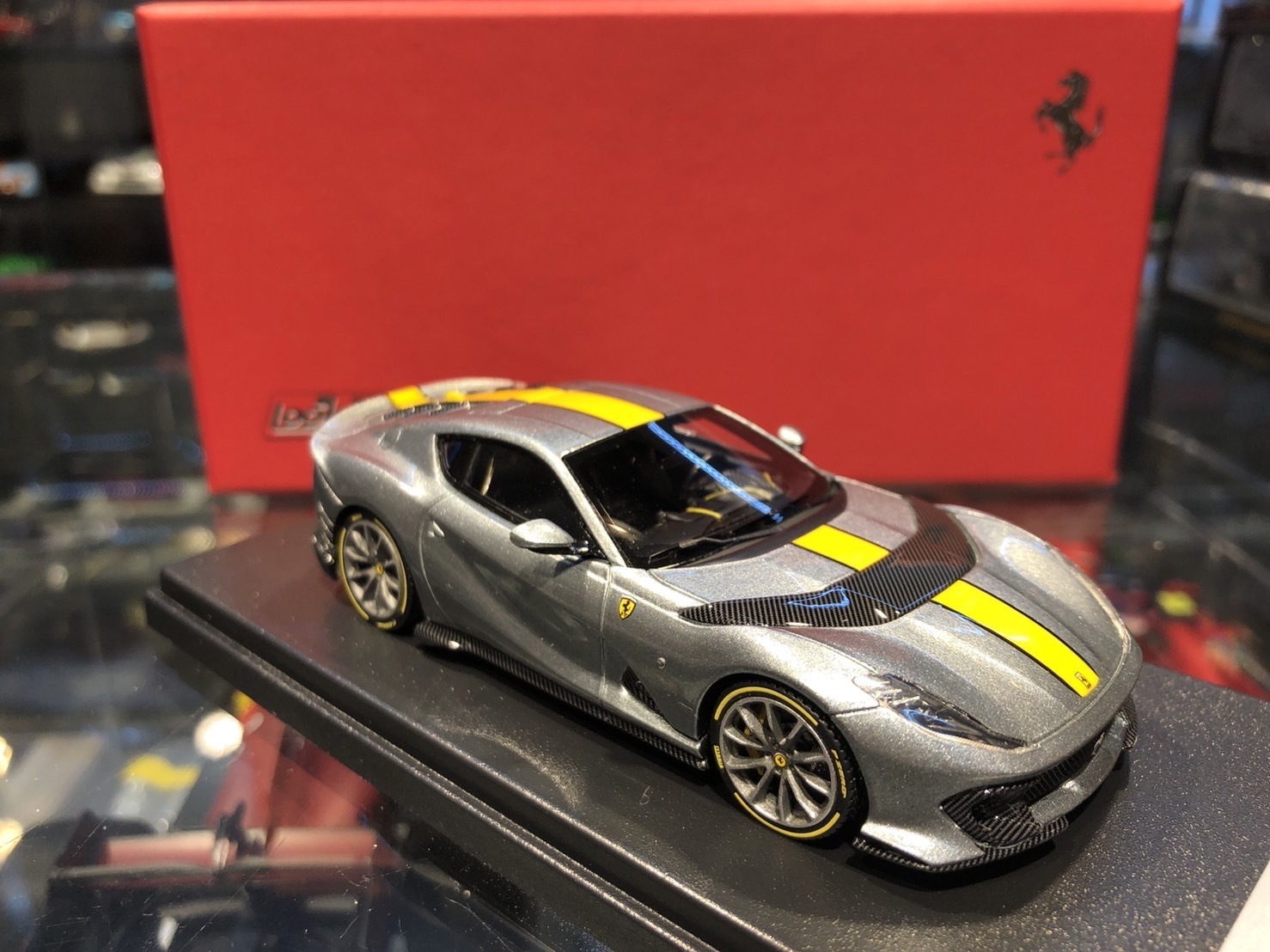 LookSmart LS530A Ferrari 812 Competizione Grey 1/43