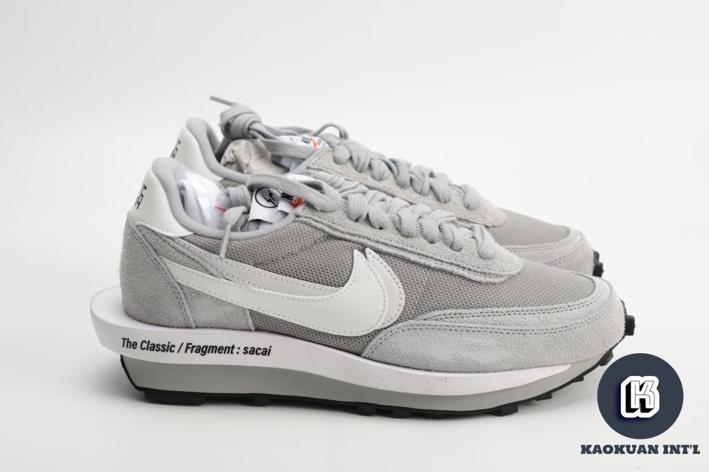 Fragment x Sacai x Nike LDWaffle 灰白藤原浩閃電DH2684-001