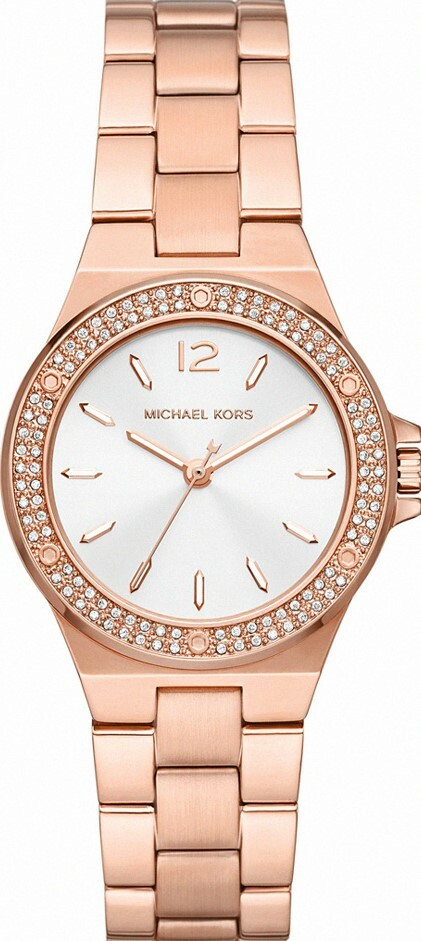 萬年鐘錶 - Michael Kors /  MK女錶  玫瑰金經典素面女錶  MK7279  錶徑33MM