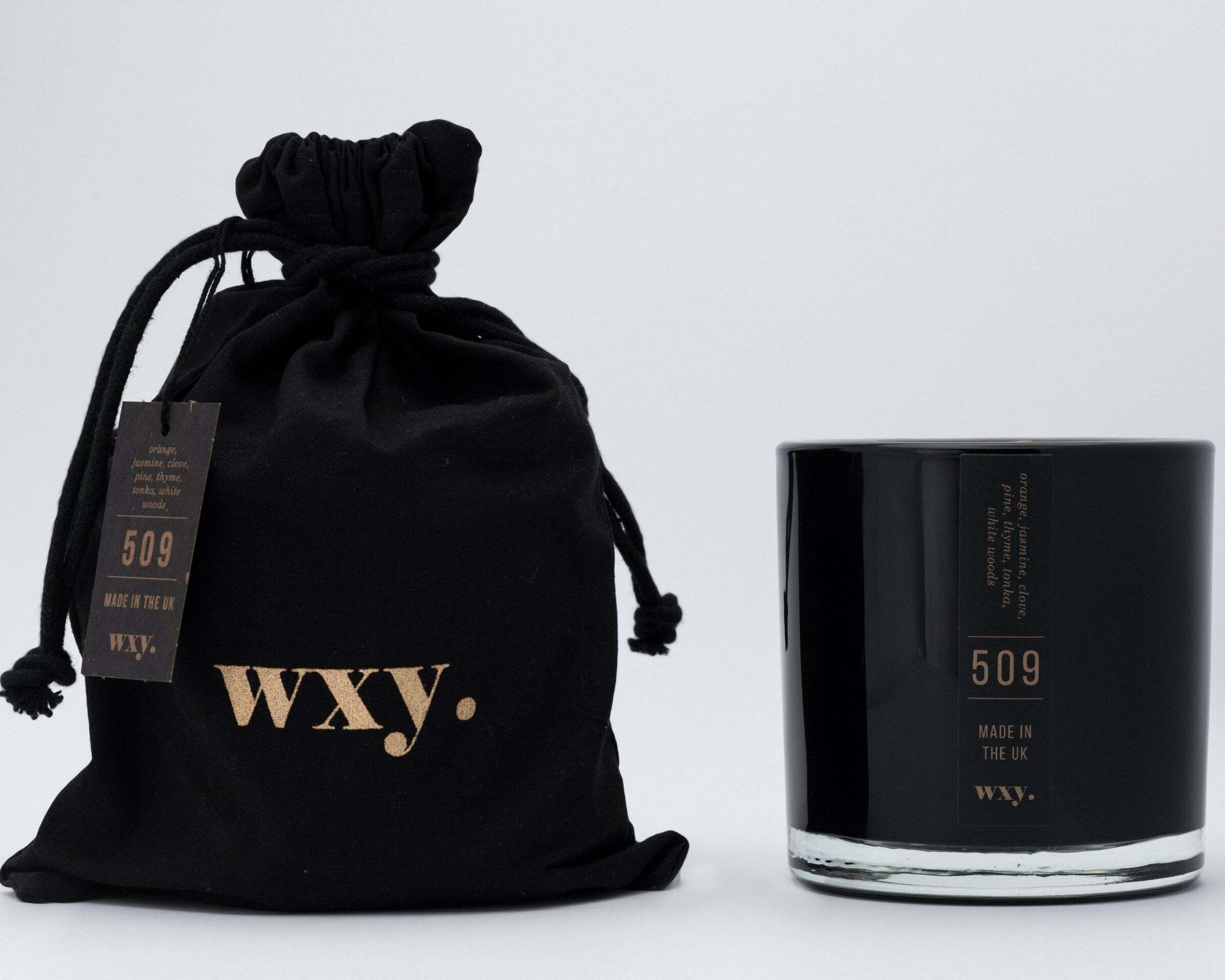 【WXY.】509 蘭花, 茉莉與丁香香氛蠟燭 140G