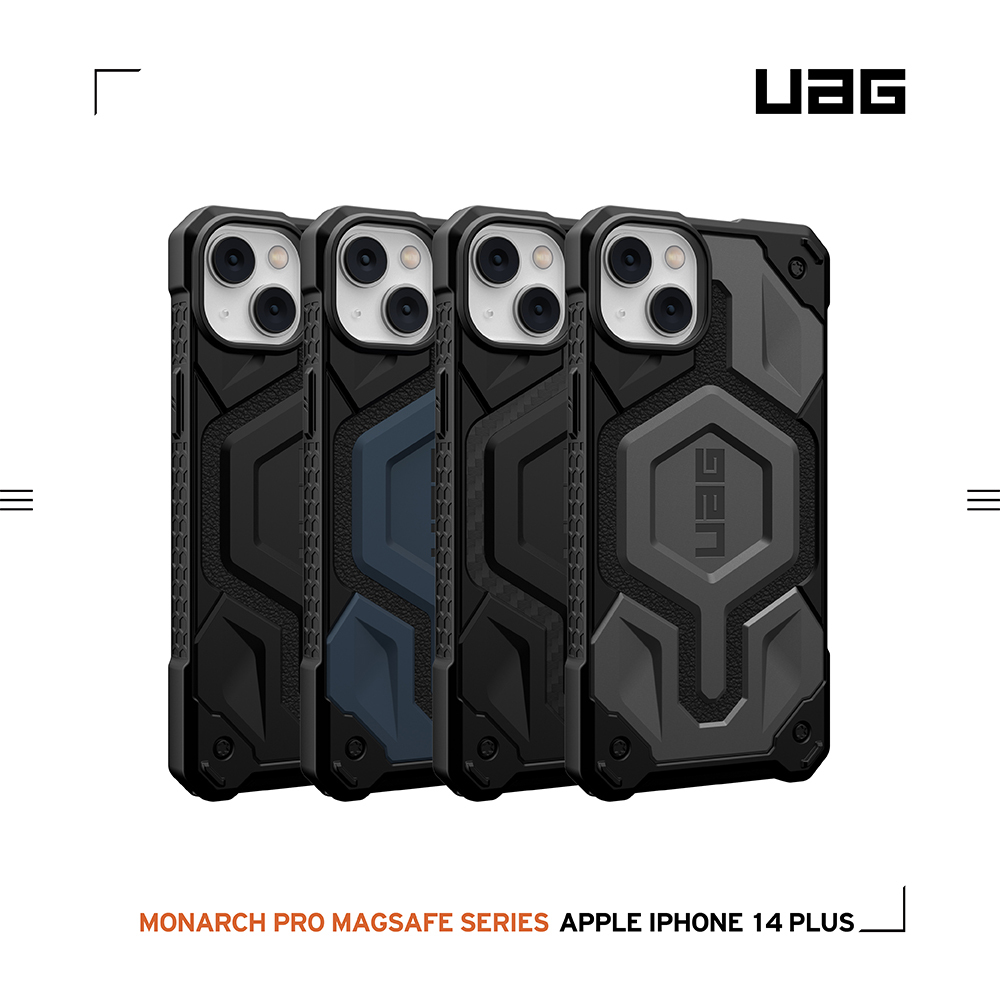美國軍規 UAG  iPhone14Plus  6.7" 頂級版耐衝擊保護殼MagSafe (4色/特仕2色)