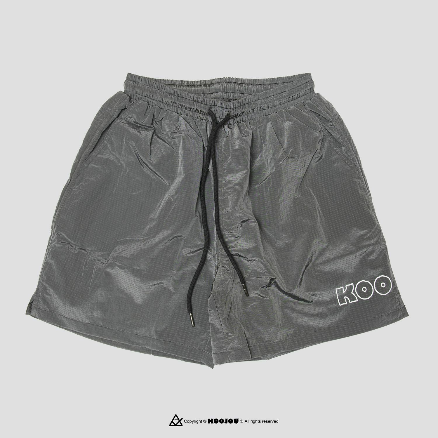 KID ® KOOJOU 尼龍輕便短褲 深灰