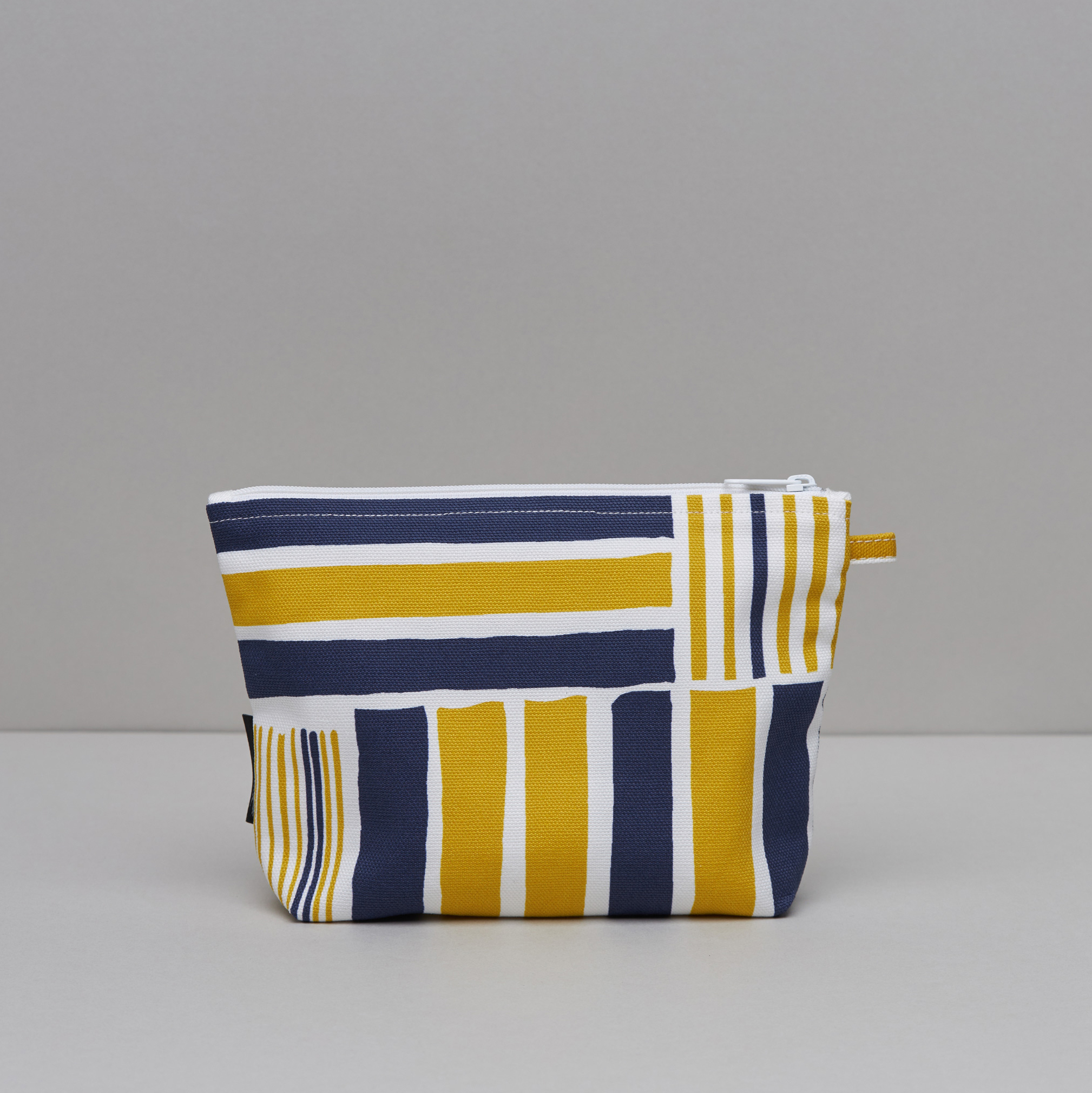 印花隨身化妝包 / 鐵皮屋黃藍