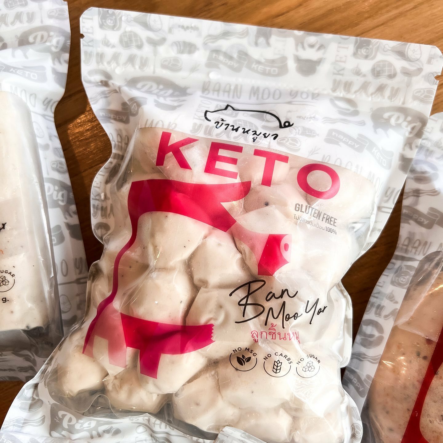 Banmooyor 泰國生酮 肉丸 #無添加糖 280g (急凍 -18°C)