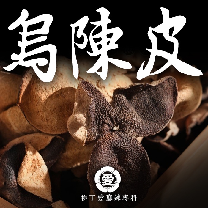 精選黑陳皮100g【A828】美食 陳皮 調味料 香料 乾貨 泡茶 零食 湯底 廚房 調味品 香辛料 南北貨  柳丁愛