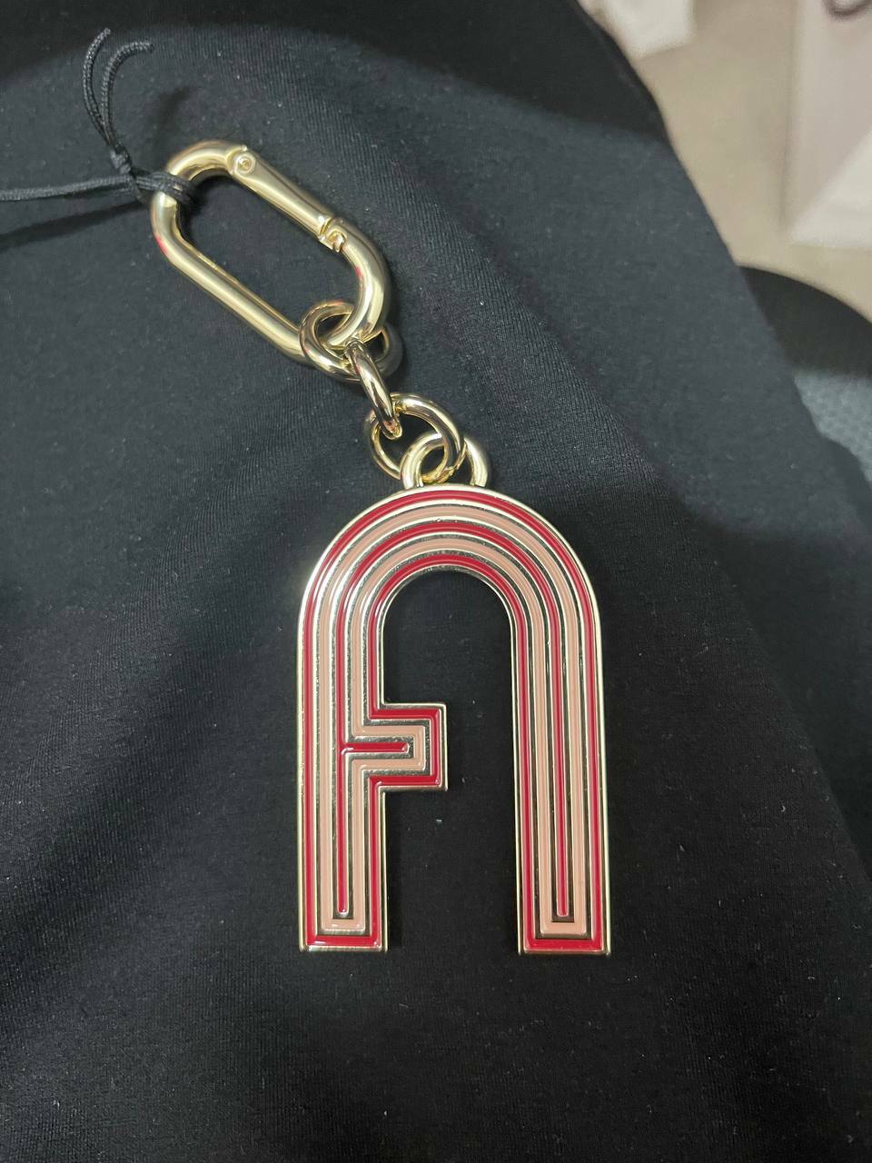 [S] FURLA RAA18ACO-MES000-RON00 KEY RING ARCH FURLA,RUBY+COLO [FINAL SALE], 8050560831097 (SF80)