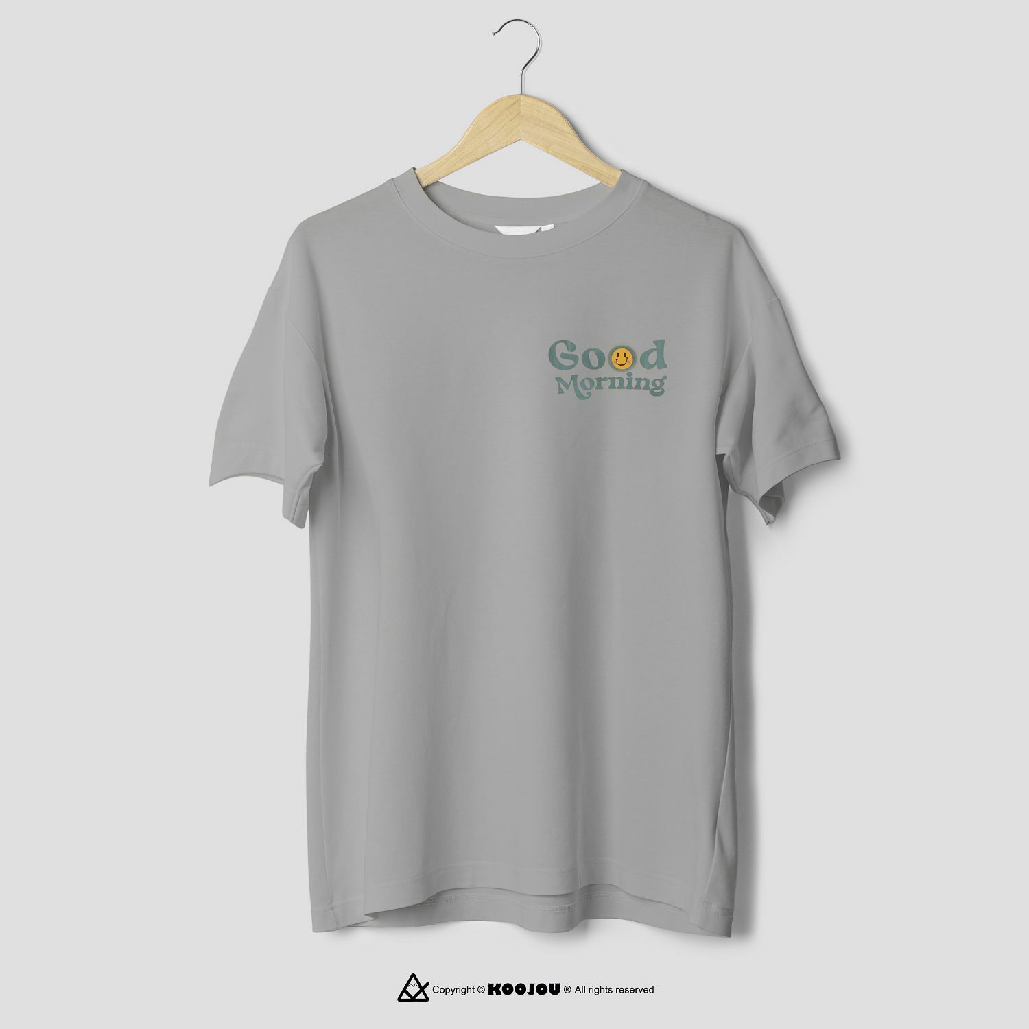 KID ® KOOJOU 早安系列 短T 灰