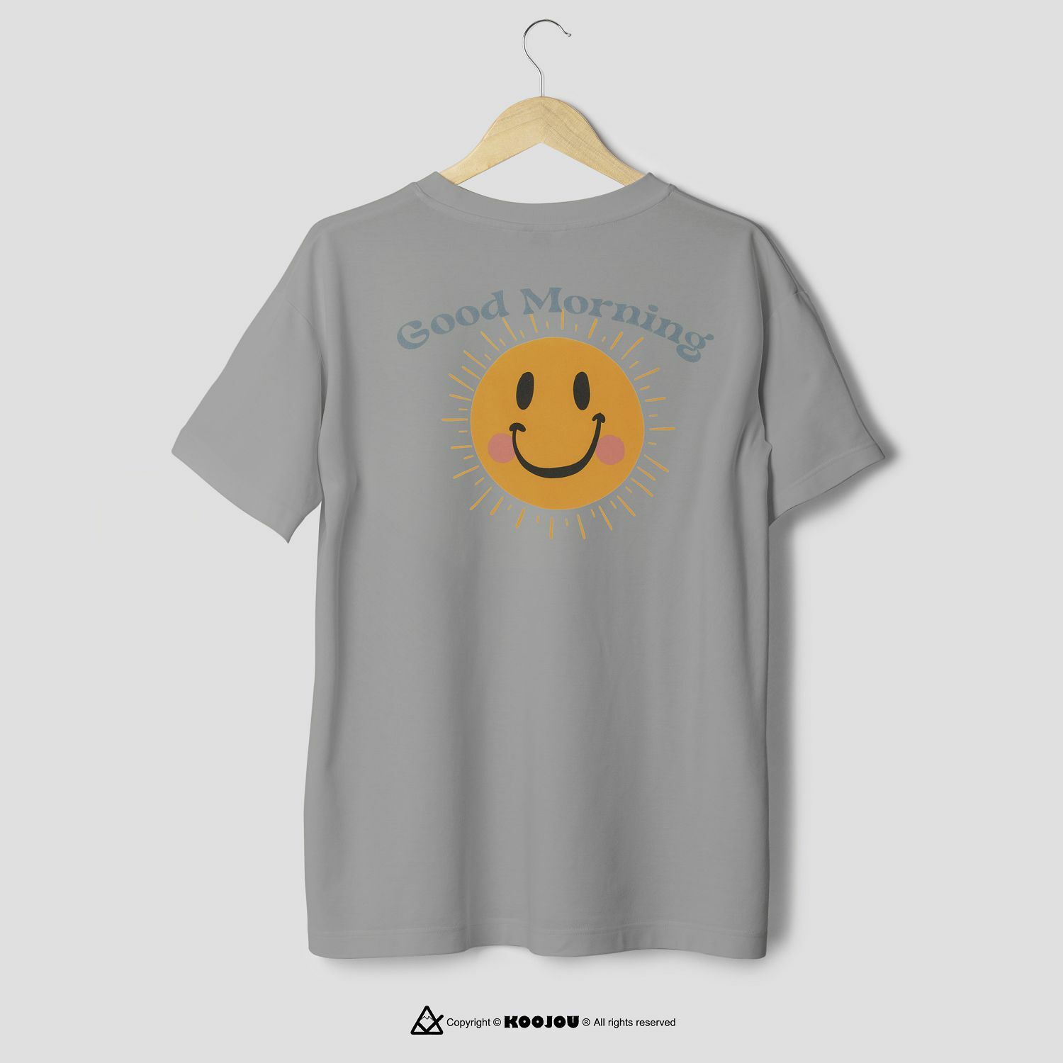 KID ® KOOJOU 早安系列 短T 灰