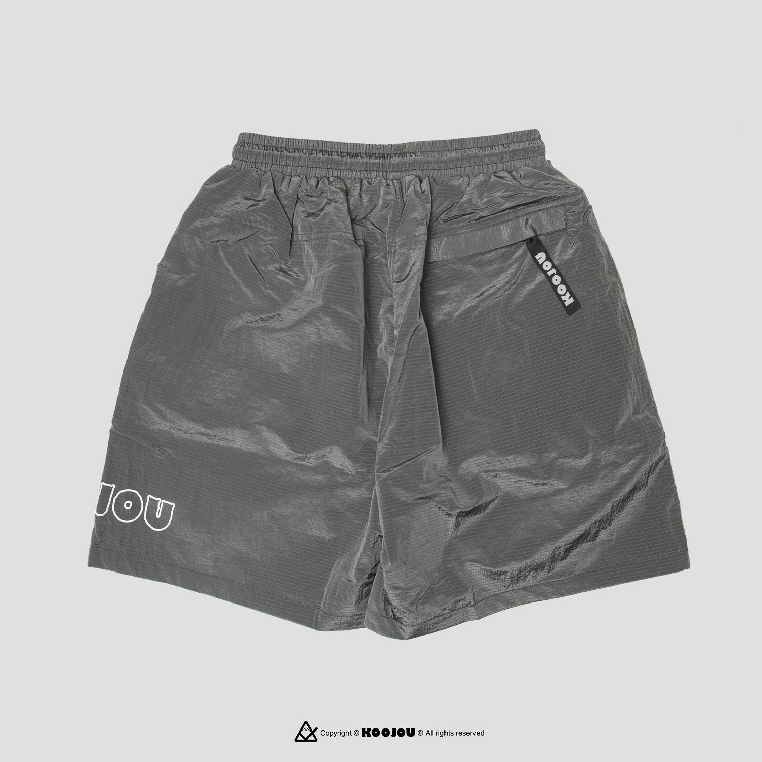 KID ® KOOJOU 尼龍輕便短褲 深灰