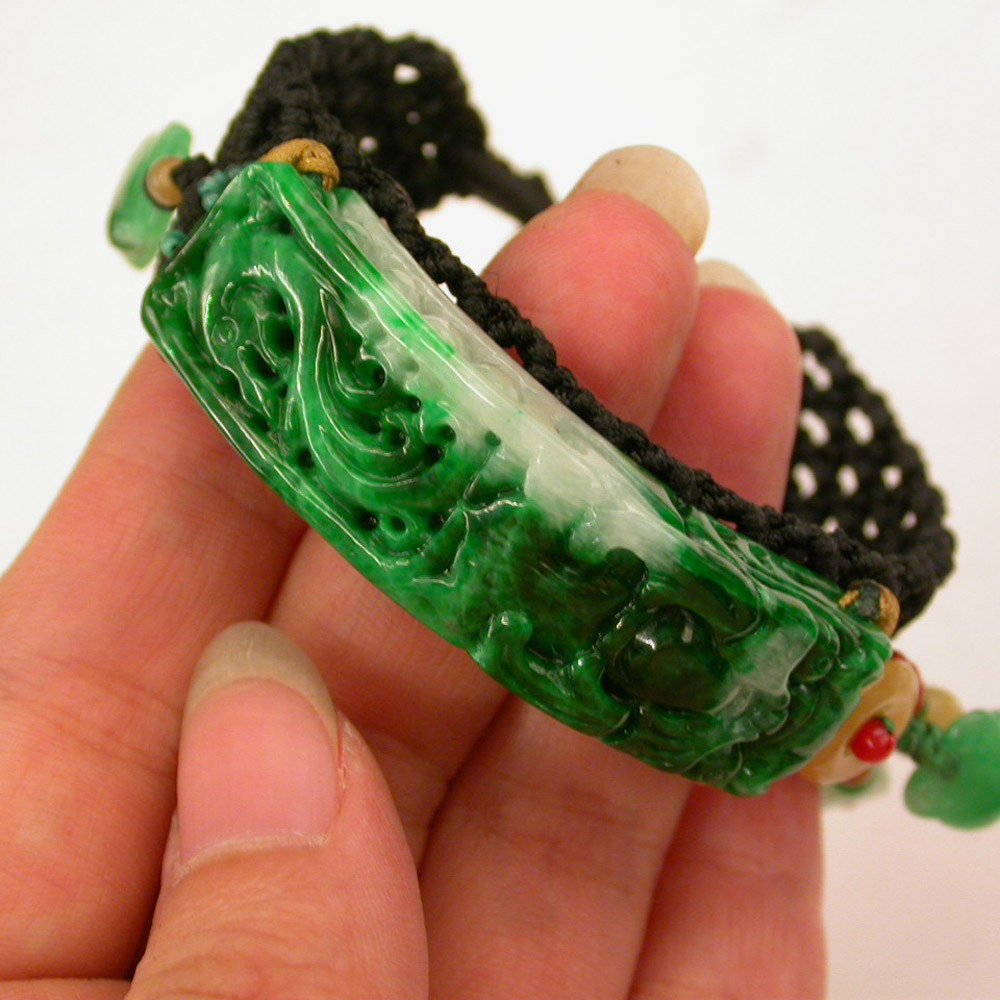 天然老翡翠手排-手環