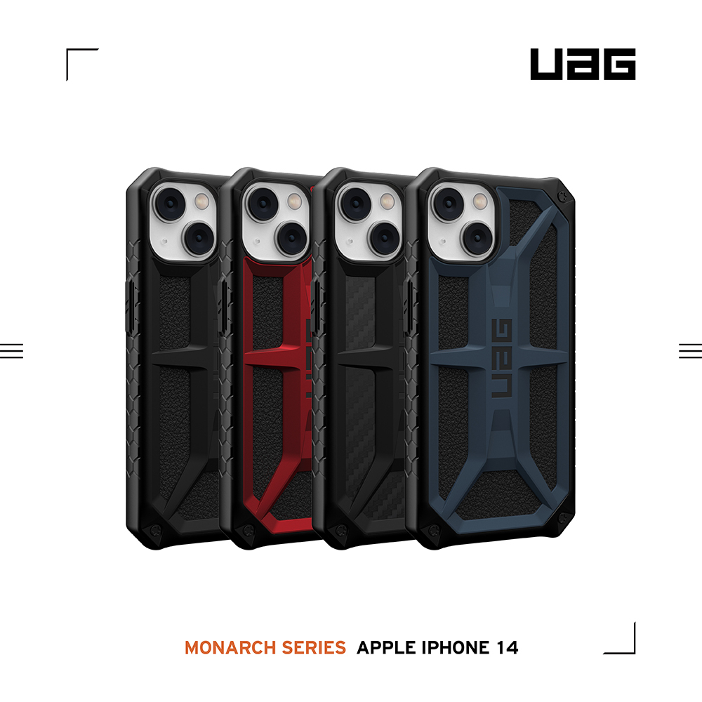 美國軍規 UAG  iPhone14  6.1" 頂級版耐衝擊保護殼 (4色/特仕版)