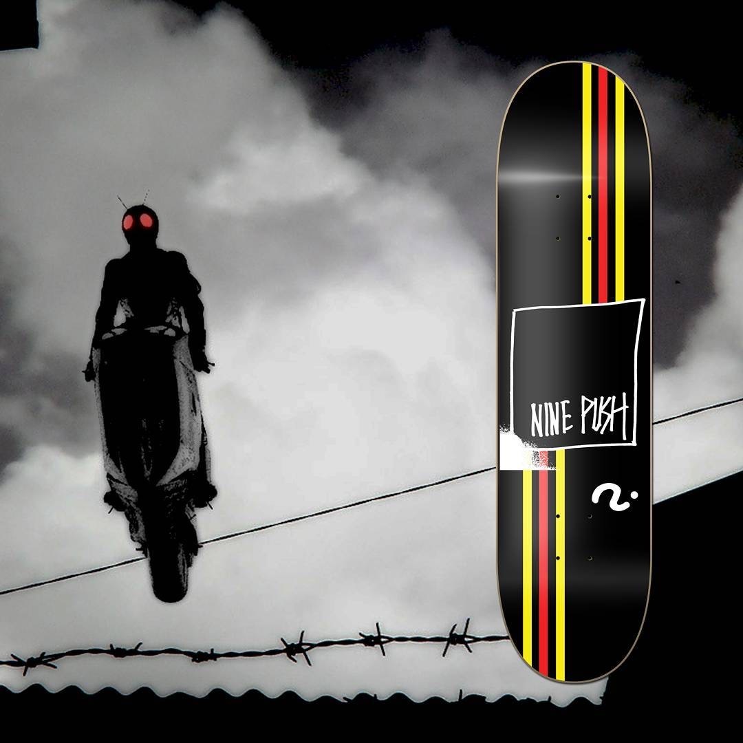 odd CIRKUS X NINE PUSH "Black" Deck