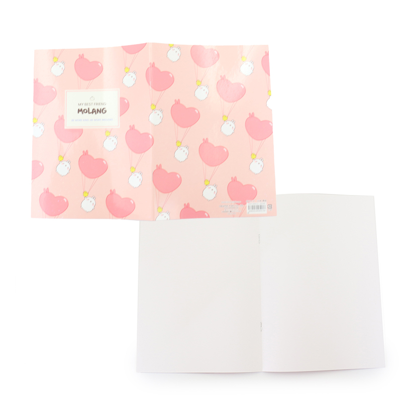 MOLANG 萌浪兔 B5記事本- ( 氣球繪 / 甜蜜風 )
