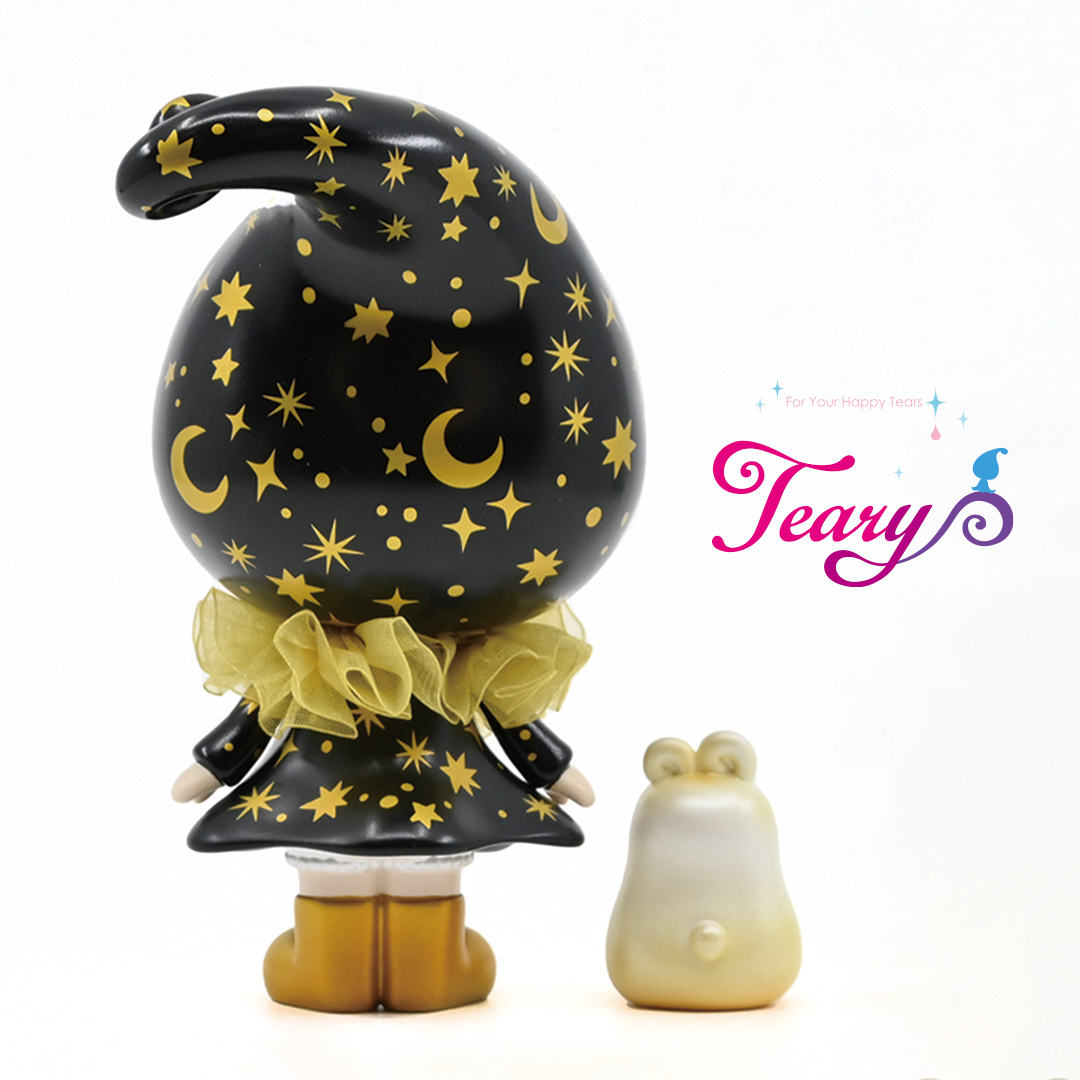 Dressy Doll 搪膠公仔 - Teary (黑金版)