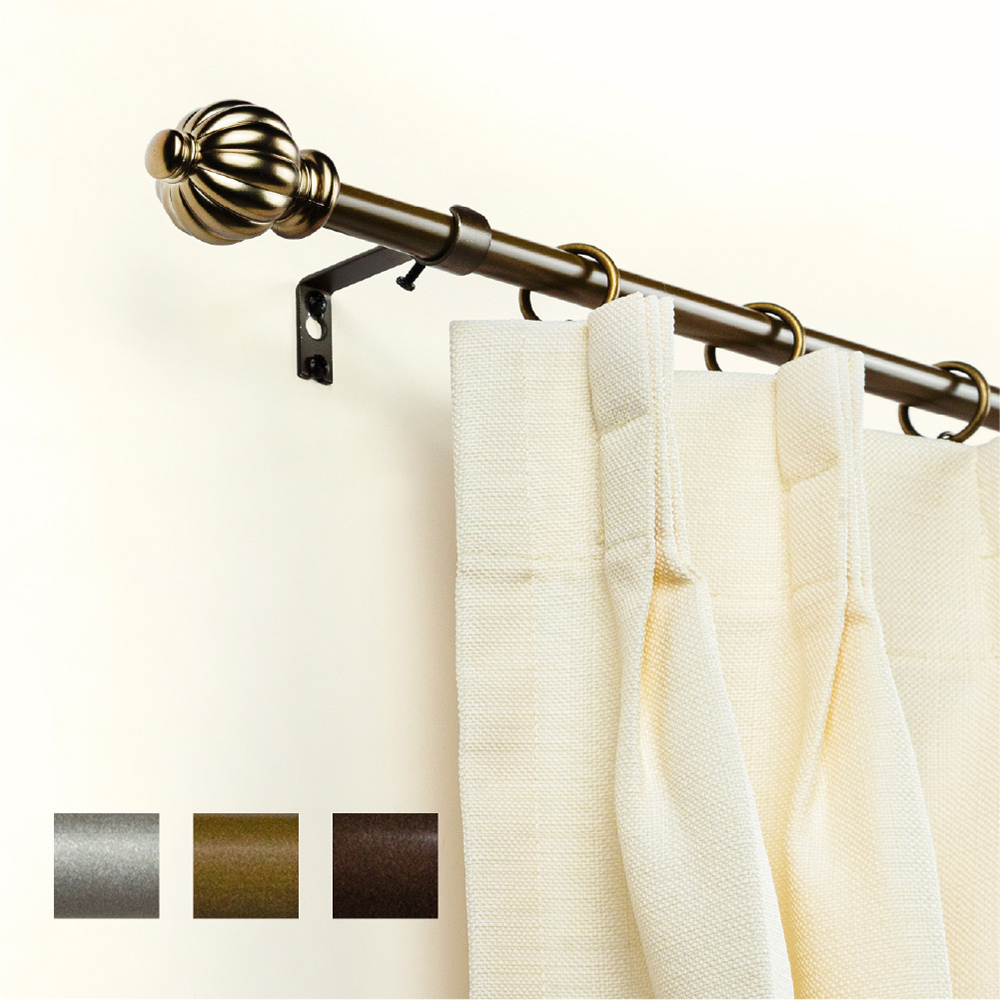 MIT│15.7mm│簡約時空│伸縮窗簾桿架│