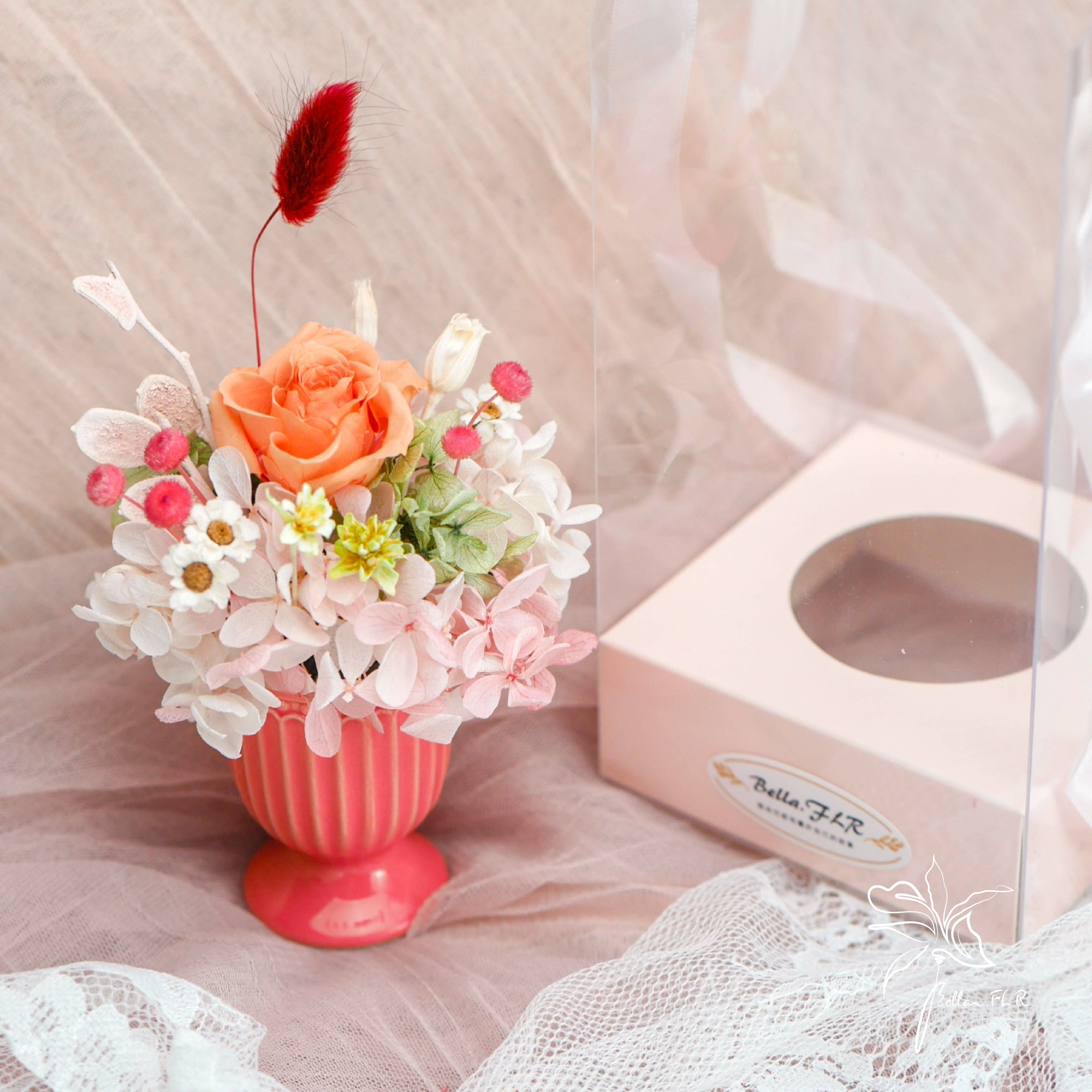 【溫柔歲月】永生乾燥盆花提盒