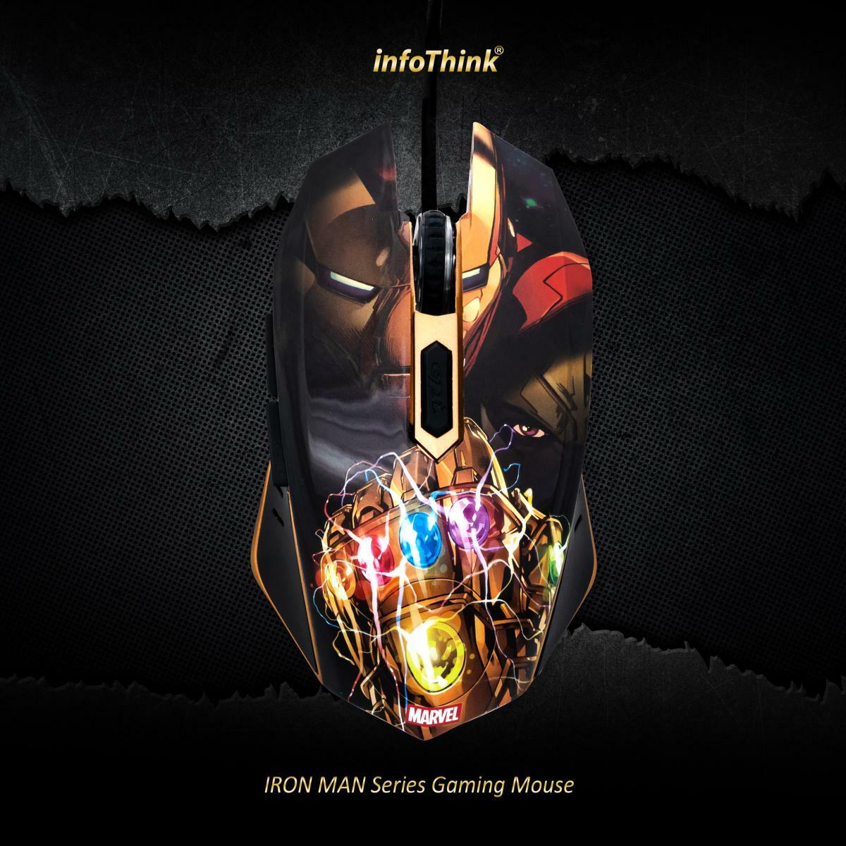 【Hook's嚴選】鋼鐵人系列Pro電競滑鼠