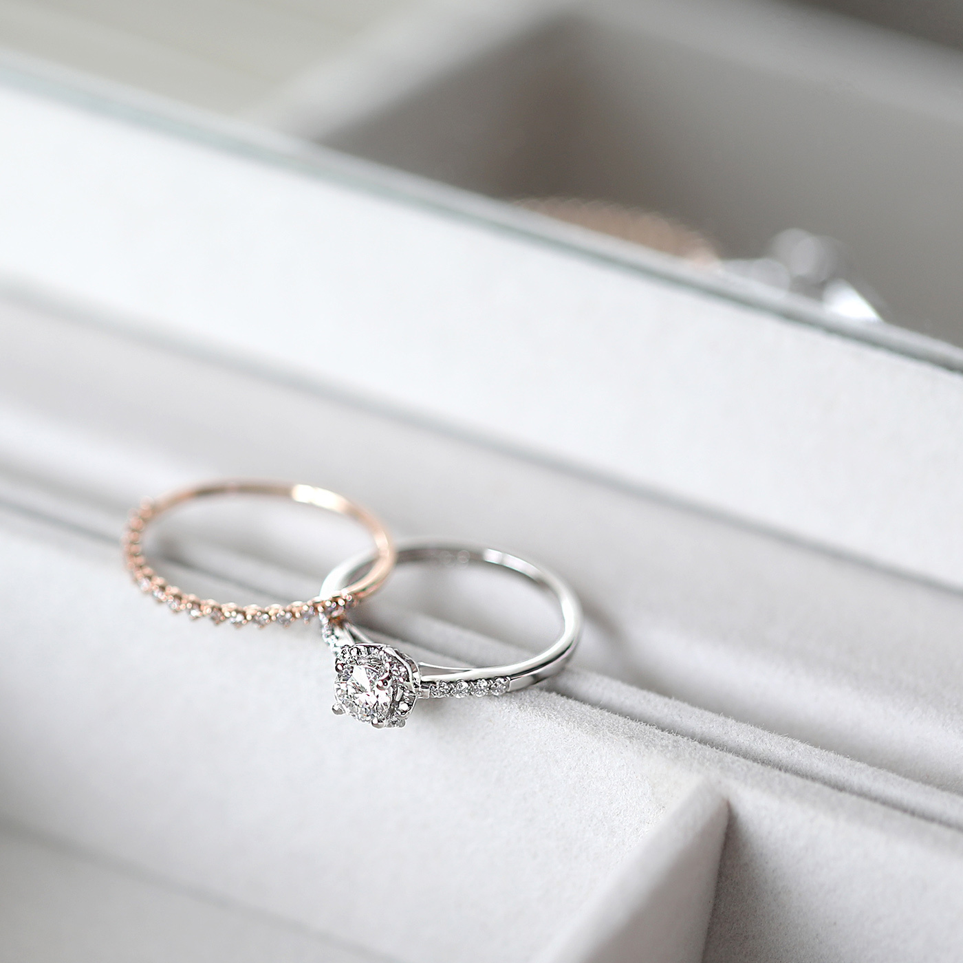 午後花園 — GIA30分鑽石戒指