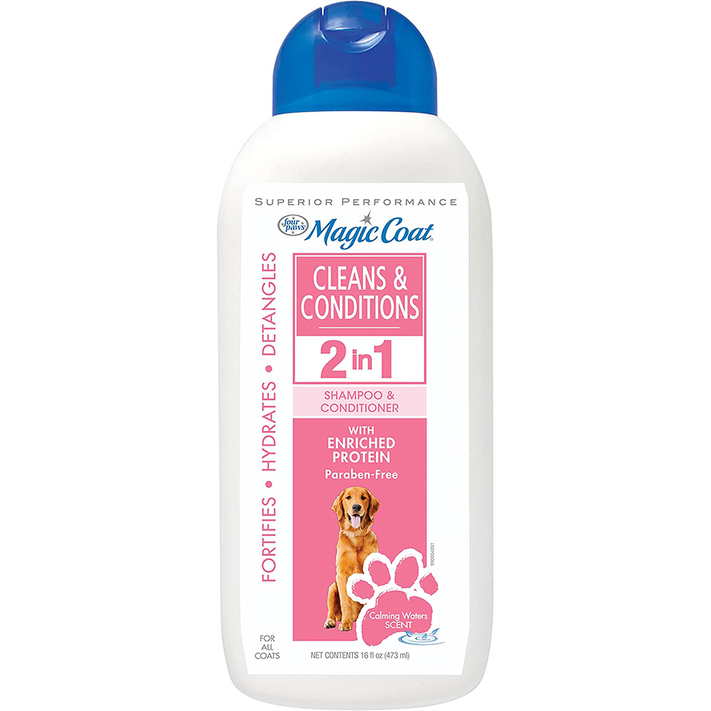 【四爪】犬用雙效洗毛精473ml