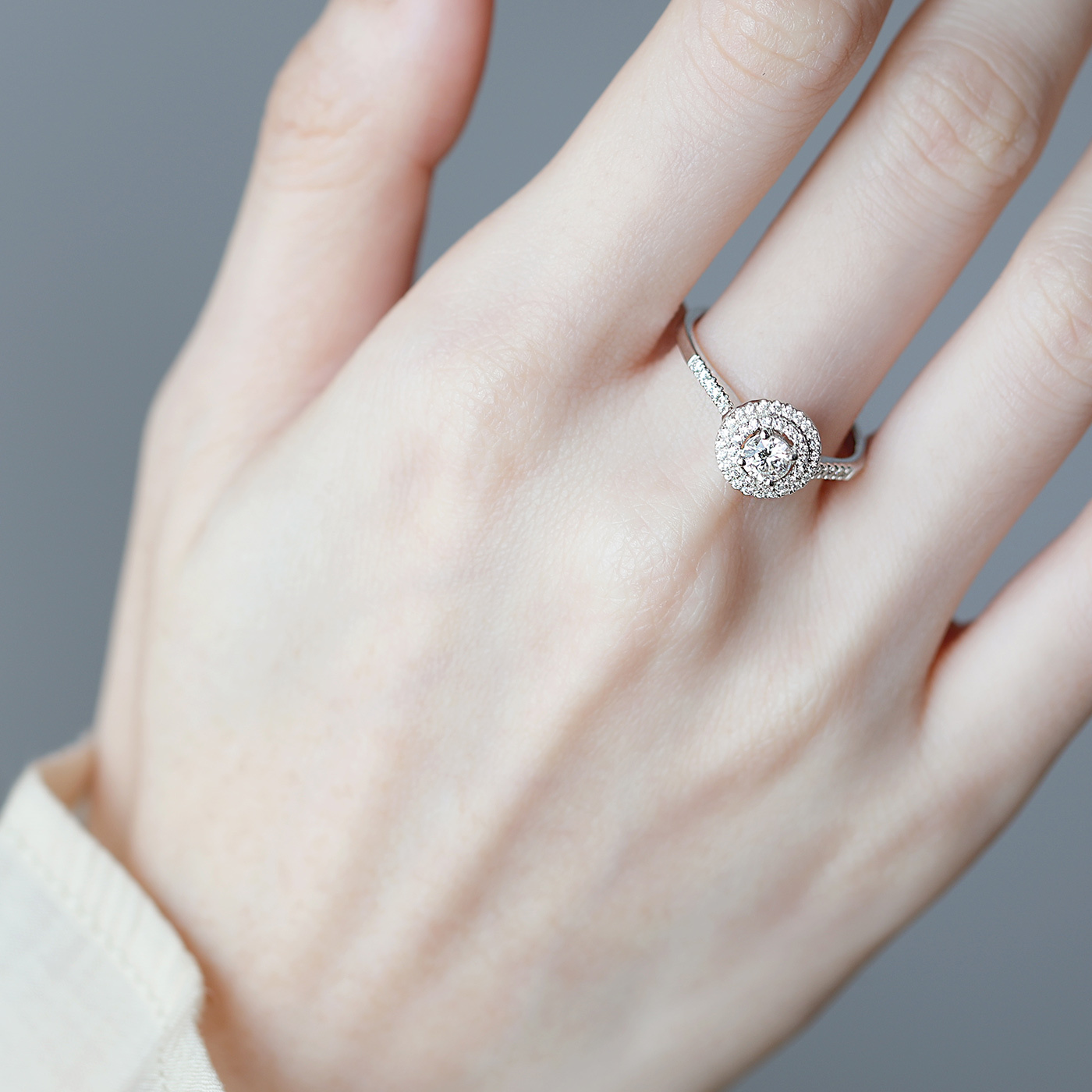 星耀光環 — GIA30分鑽石戒指