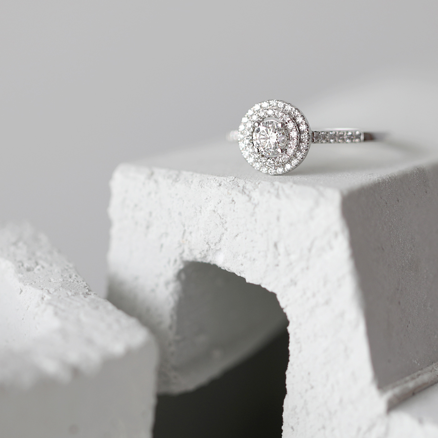 星耀光環 — GIA30分鑽石戒指