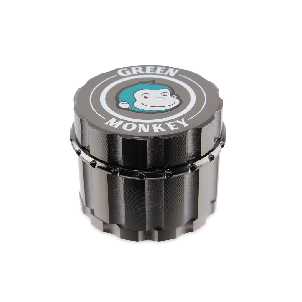 GREEN MONKEY 55MM JAVAN 4PC MAGNETIC HERB GRINDER