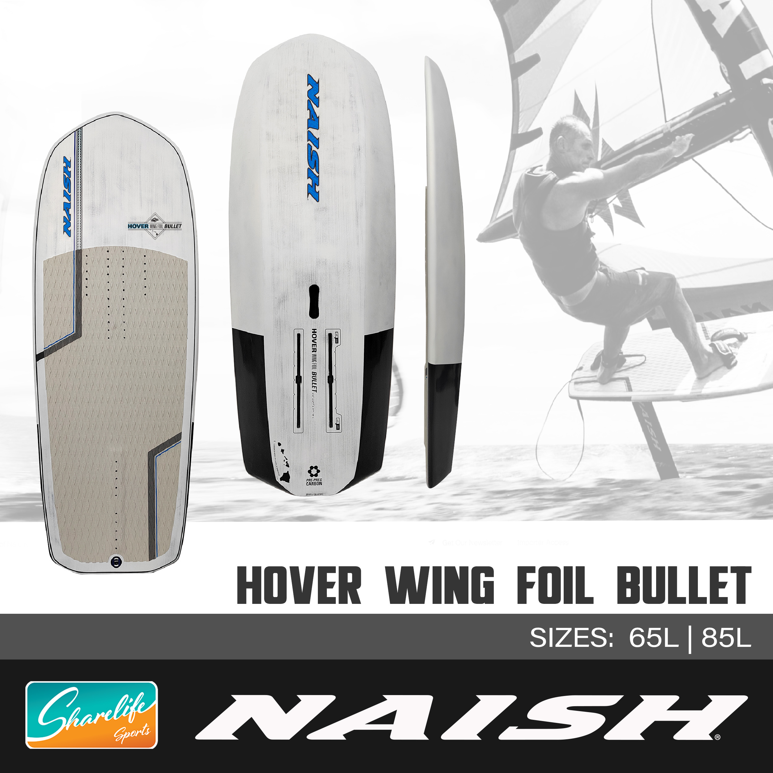 売れ筋アイテムラン ナッシュ ウイング Foil Wing NAISH セット