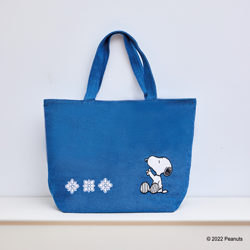 故宮×史努比 游魚轉心瓶 托特包