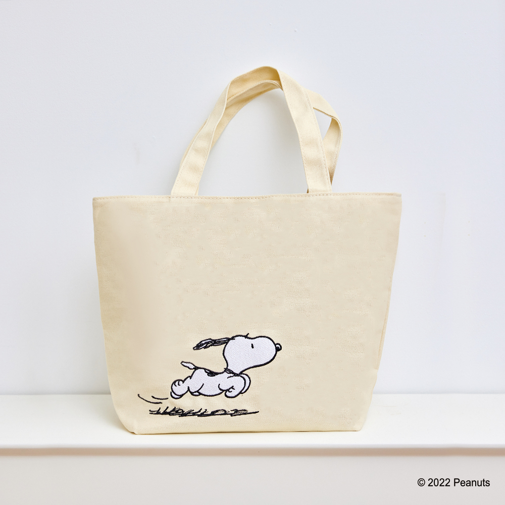 故宮×史努比 太液荷風 托特包