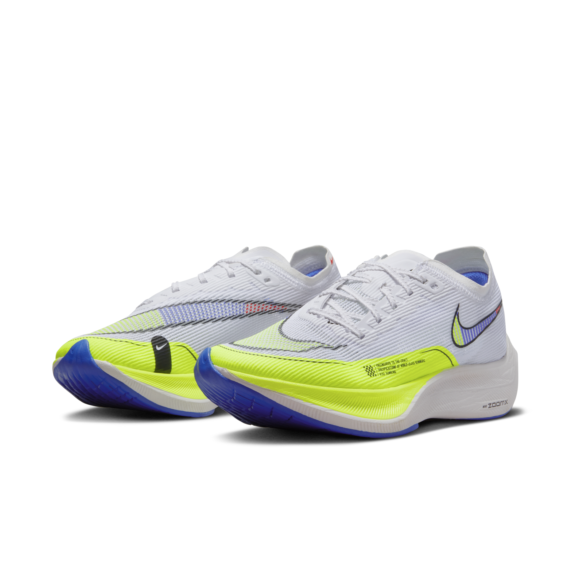Nike ZoomX Vaporfly Next% 2 白綠透氣頂級跑鞋慢跑鞋女鞋CU4123-10