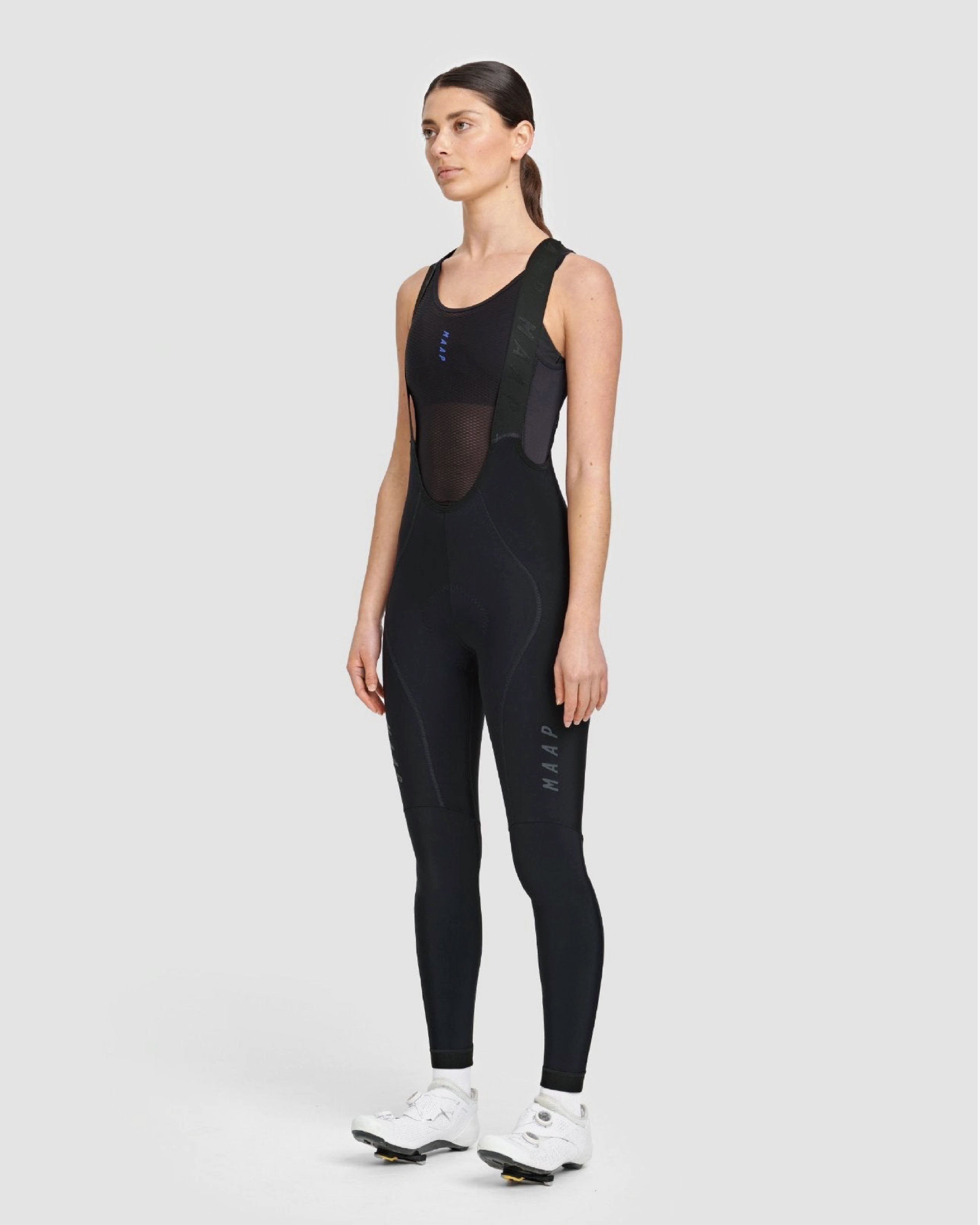 【MAAP】Women's Team Evo Thermal Bib Tight Black 女性吊帶長褲 黑