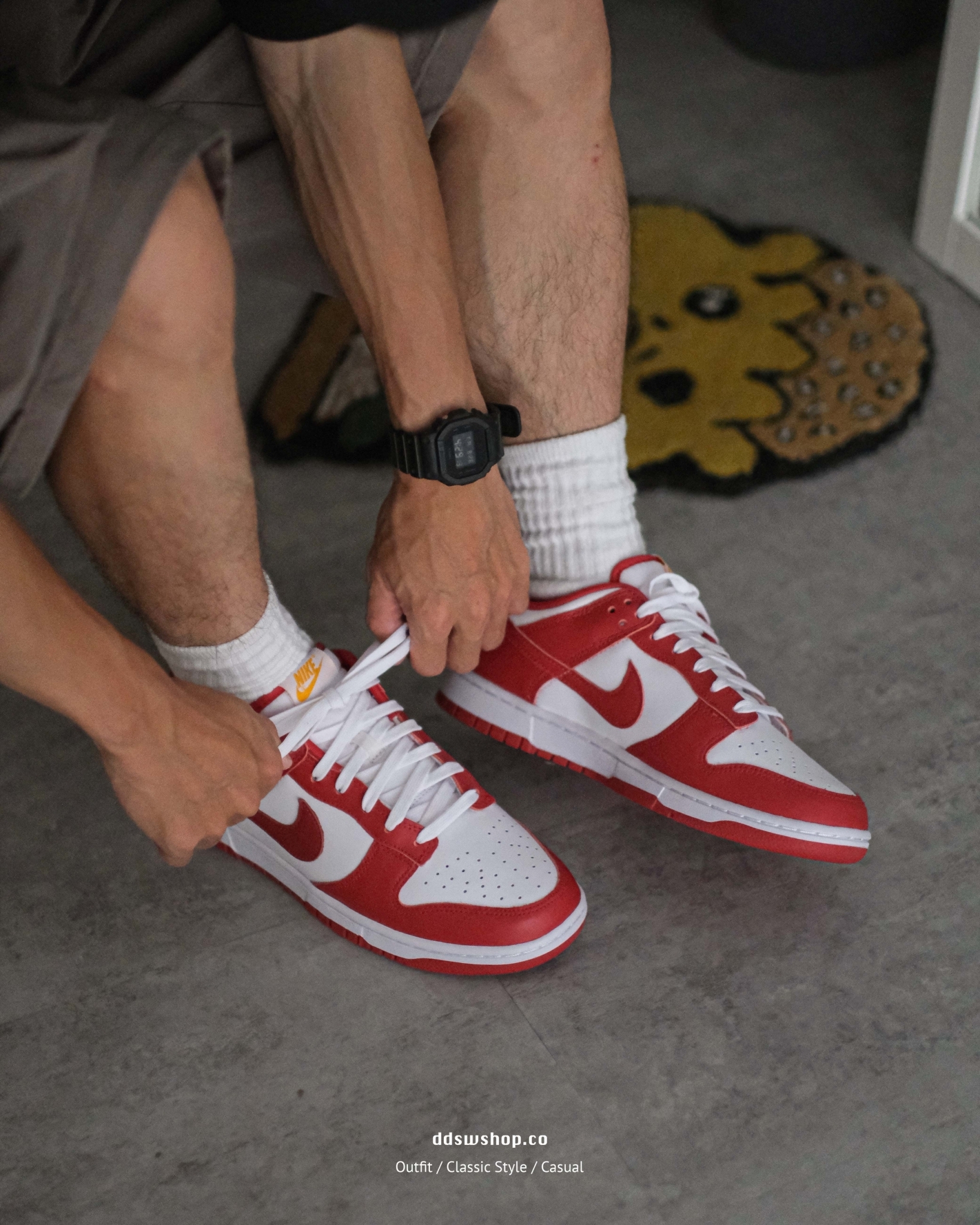 Nike Dunk Low USC Gym Red 紅色大學紅黃標DD1391-602