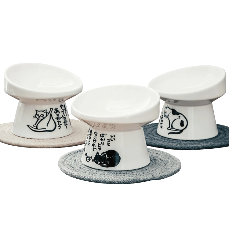 日式水墨貓陶瓷食器