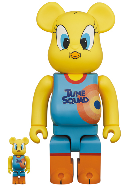 BEETLE BE@RBRICK 崔弟怪物奇兵樂一通崔蒂SPACE JAM TWEETY 100 40 BEETLE BE@RBRICK 崔弟怪物奇兵樂一通崔蒂SPACE JAM TWEETY 100 40
