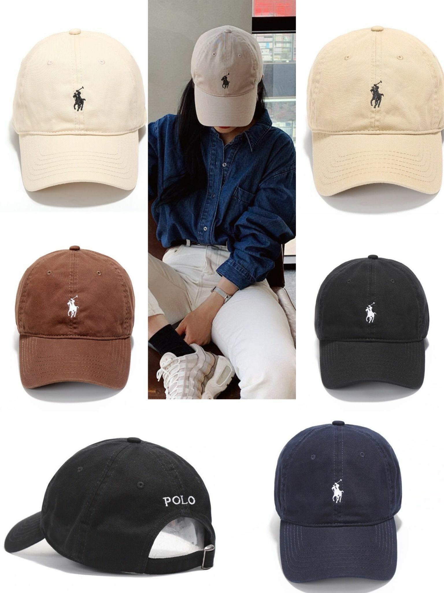 🔶Polo 棒球帽-2103801a