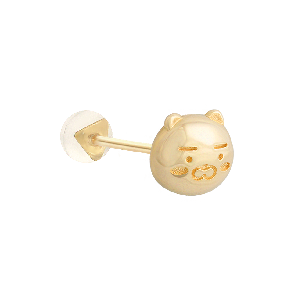 MiniGOLD x Kakao Friends [10K] Volume Piercing ENTM0010 - RYAN